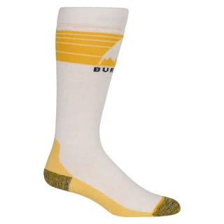 Damskie Skarpety Snowboardowe Burton Emblem Midweight (Stout White) FW26