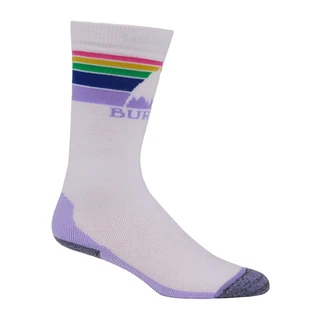 Dziecięce Skarpety Snowboardowe Burton Emblem Midweight (Stout White) FW24