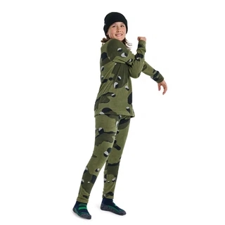Dziecięca Bielizna Aktywna Burton Fleece Set (Forest Moss Cookie Camo) FW24