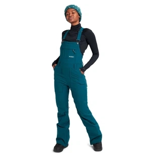 Damskie Spodnie Snowboardowe Burton Avalon Bib (Shaded Spruce) FW22
