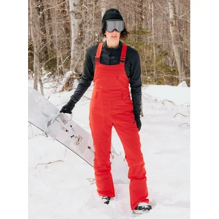 Damskie Spodnie Snowboardowe Burton Avalon Bib (Tomato) FW23