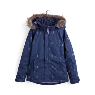 Dziewczęca Kurtka Snowboardowa Burton Bennett (Chambray Stripe) FW22