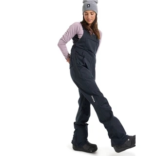 Damskie Spodnie Snowboardowe Burton Avalon Bib Short (True Black) FW23