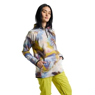 Damska Bluza Aktywna Burton Crown Weatherproof PO (Stout White Voyager) FW24