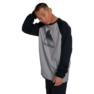 Bluza Aktywna Burton Crown Weatherproof Crew (Gray Heather/True Black) FW25