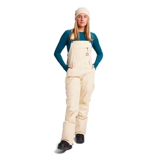 Damskie Spodnie Snowboardowe Burton GORE-TEX Avalon Bib (Creme Brulee) FW22