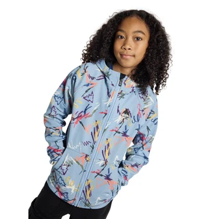 Dziecięca Bluza Aktywna Burton Crown Weatherproof FZ (Scribble) FW25