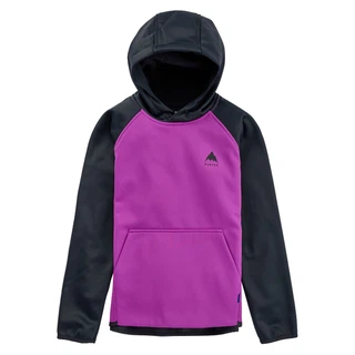 Dziecięca Bluza Aktywna Burton Crown Weatherproof PO (True Black/Vivid Viola) FW23