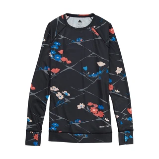 Damska Bielizna Aktywna Burton Lightweight X Crew (True Black Landscape Floral) FW21