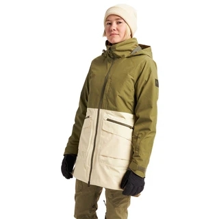Damska Kurtka Snowboardowa Burton GORE-TEX Treeline (Martini Olive/Creme Brulee) FW22