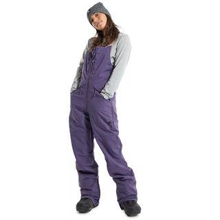 Damskie Spodnie Snowboardowe Burton Reserve Stretch 2L Bib (Violet Halo) FW23