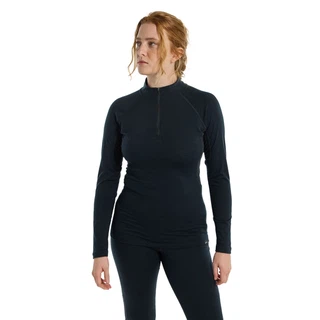 Damska Bluza Aktywna Burton Phayse Merino Quarter-Zip (True Black) FW24
