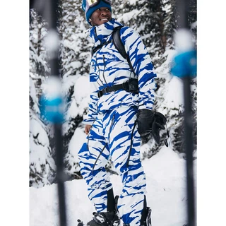 Spodnie Snowboardowe Burton AK Tuvak GORE-TEX C-KNIT 3L (Oversized Zebra Jake Blue) FW25