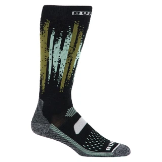 Damskie Skarpety Snowboardowe Burton Performance Midweight (Soft Sage Stripe) FW26