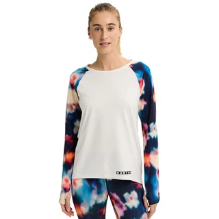 Damska Bielizna Aktywna Burton Roadie Tech Tee (Stout White/Floral Blue) FW26