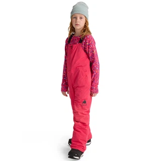 Dziecięce Spodnie Snowboardowe Burton Skylar Bib (Azalea Pink) FW26