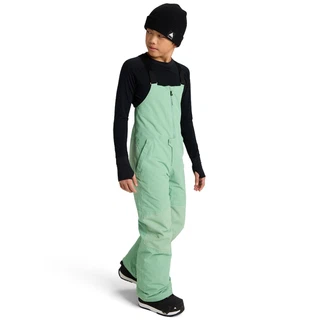 Dziecięce Spodnie Snowboardowe Burton Skylar Bib (Soft Sage) FW26