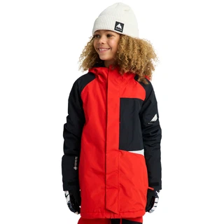 Dziecięca Kurtka Snowboardowa Burton GORE-TEX Powline (Flame Scarlet/True Black) FW26