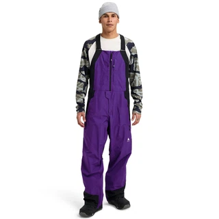 Męskie Spodnie Snowboardowe Burton Reserve GORE-TEX 2L Bib (Prism Violet/True Black) FW26