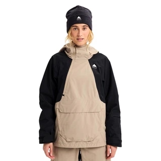 Damska Kurtka Snowboardowa Burton Reserve 2L Relaxed Anorak (Summit Taupe/True Black) FW26