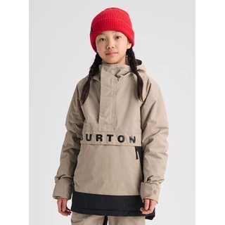 Dziecięca Kurtka Snowboardowa Burton Frostner Anorak (Summit Taupe/True Black) FW27