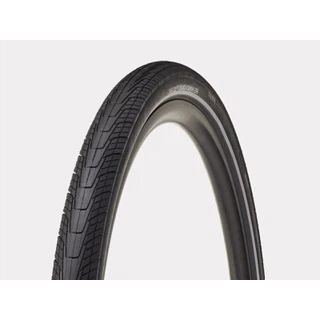 Opona hybrydowa odblaskowa Bontrager H2 Hard-Case Lite (Czarny/Odblaskowy)