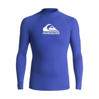 Lycra Quiksilver Heater Longsleeve Rash Vest (Royal) Ss18