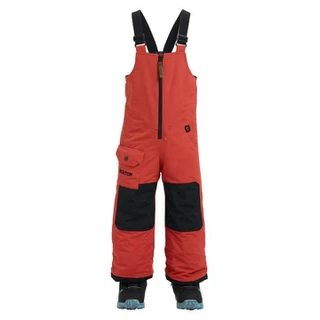 Dziecięce Spodnie Snowboardowe Burton Boys Minishred Maven Bib (Hot Sauce) W19