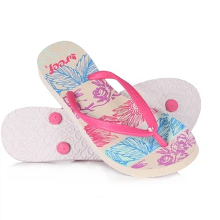 Japonki Damskie Reef Skinny Recife (Floral Hot Pink)