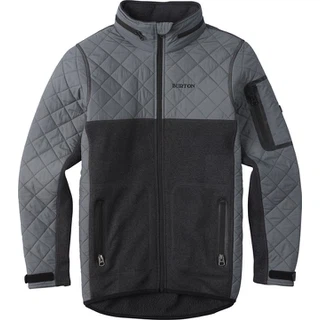 Dziecięca Kurtka Burton Boys Pierce Fleece (True Black Heather)