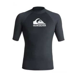 Lycra Quiksilver Heater Shortsleeve Rash Vest (Black) SS18