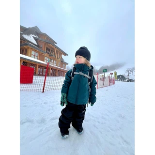 Dziecięca Kurtka Snowboardowa Burton TD Hillslope (Deep Emerald) FW26