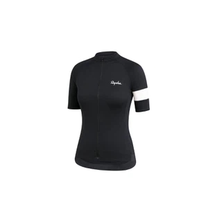 Damska koszulka rowerowa Rapha Core (Czarny)