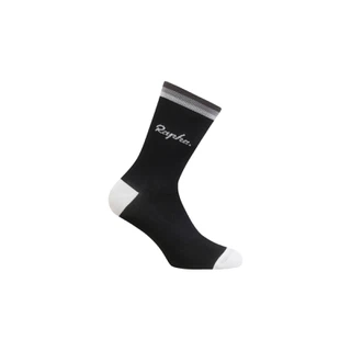 Skarpety rowerowe z logo Rapha (Czarny)