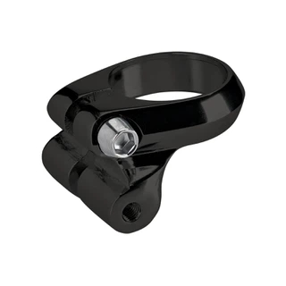 Obejma sztycy podsiodłowej Electra z mocowaniami bagażnika 31,8 mm (Czarny)