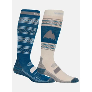 Skarpety Snowboardowe Burton Performance Lightweight 2-Pack (Nightfall) FW26