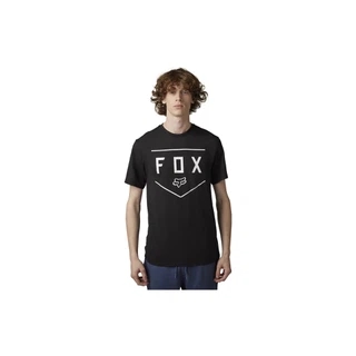 Męska Koszulka Rowerowa Fox Racing Shield (Czarny)-S