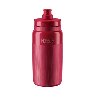 Bidon Elite Fly Tex 550ml (Amaranth/Grey Logo)