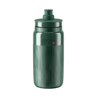 Bidon Elite Fly Tex 550ml (Dark Green/Grey Logo)