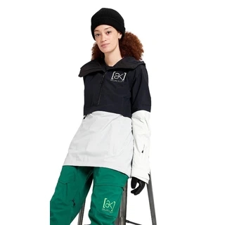 Damska Kurtka Snowboardowa Burton AK GORE-TEX 2L Kimmy Anorak (True Black/Lunar Gray/Stout White) FW22
