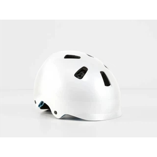 Dziecięcy kask rowerowy Bontrager Jet WaveCel (Biały/Lazurowy Mat)