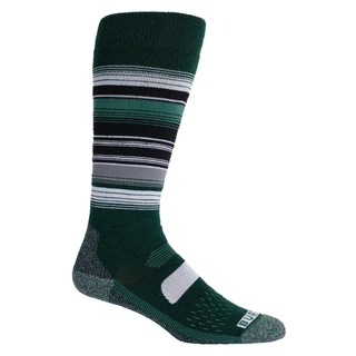 Damskie Skarpety Snowboardowe Burton Performance Midweight (Botanical Blanket Stripe) FW23