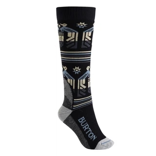 Damskie skarpety snowboardowe Burton Trillium (True Black) FW20