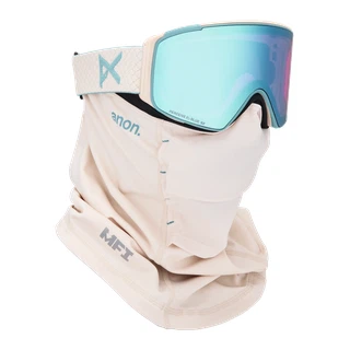 Gogle Anon M4S Cylindrical MFI (Oat / Perceive Variable Blue) FW26