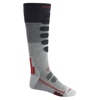 Skarpety Snowboardowe Burton Performance + Lightweight Compression (Gray Heather Block) FW26