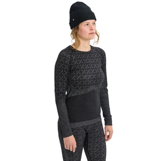 Damska Bielizna Aktywna Burton AK Slokar Crew (True Black/Gray Cloud) FW26