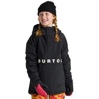 Dziecięca Kurtka Snowboardowa Burton Frostner Anorak (True Black) FW26
