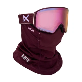 Gogle Anon M4 Cylindrical MFI (Deep Cherry / Perceive Cloudy Pink) FW26