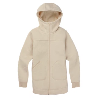 Dziewczęca Bluza Burton Minxy FZ (Creme Brulee Heather) FW20