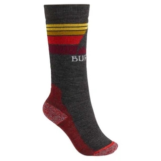 Dziecięce Skarpety Snowboardowe Burton Emblem Midweight (True Black) FW24